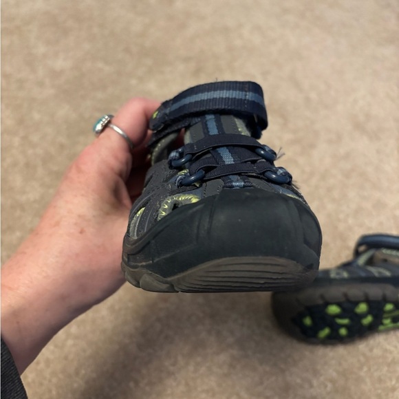 Kids' Gray and Navy MERRELL Shoes - Picture 3 of 8